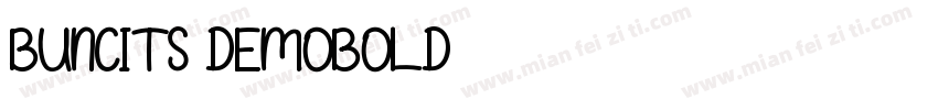 Buncits DemoBold字体转换
